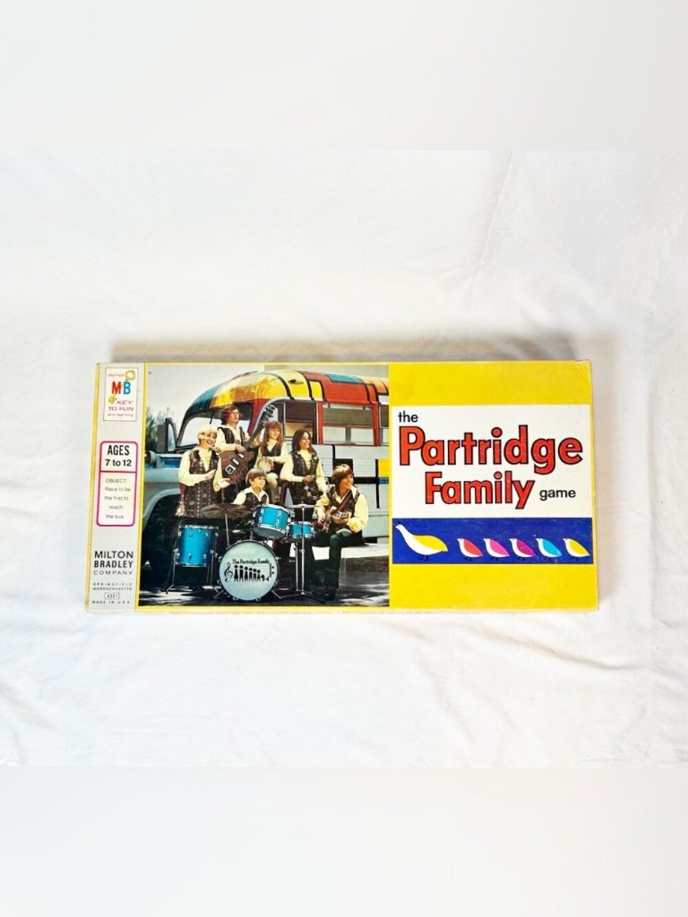 Vintage 1971 Milton Bradley The Partridge Family Board Game Complete #4221